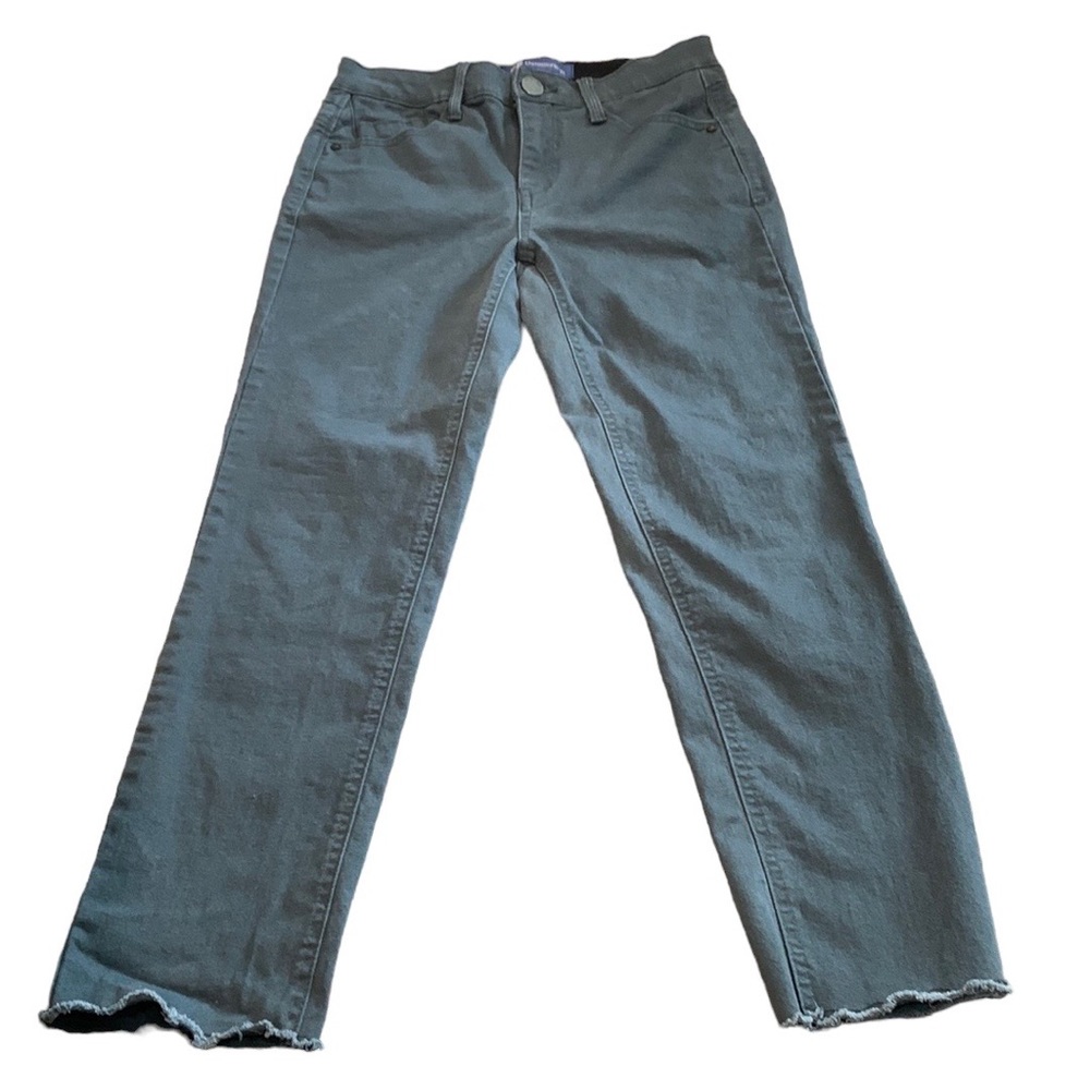 Democracy women’s ab solution skinny jeans size 2 Blue Green‎ Comfort Band